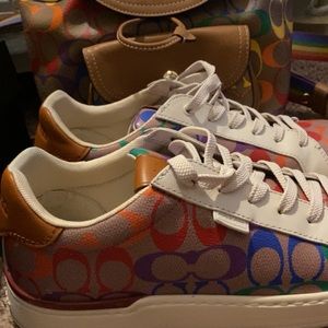 COPY - Rainbow Coach Signature Canvas Bag & Sneakers